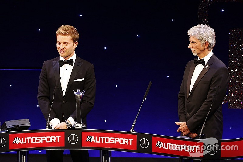 Rosberg tijdens Autosport Awards verkozen tot rijder van het jaar