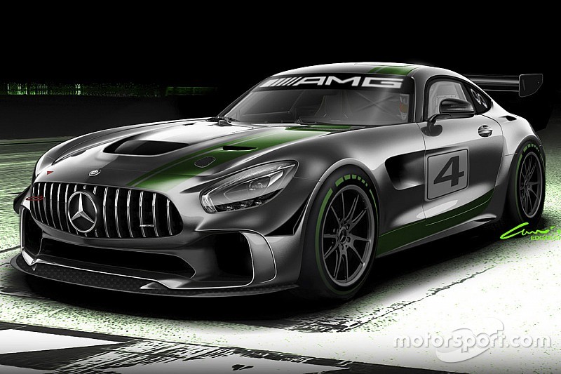 Mercedes-AMG präsentiert neuen GT4-Sportwagen