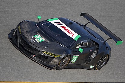 Des essais encourageants pour l'Acura NSX GT3 à Daytona