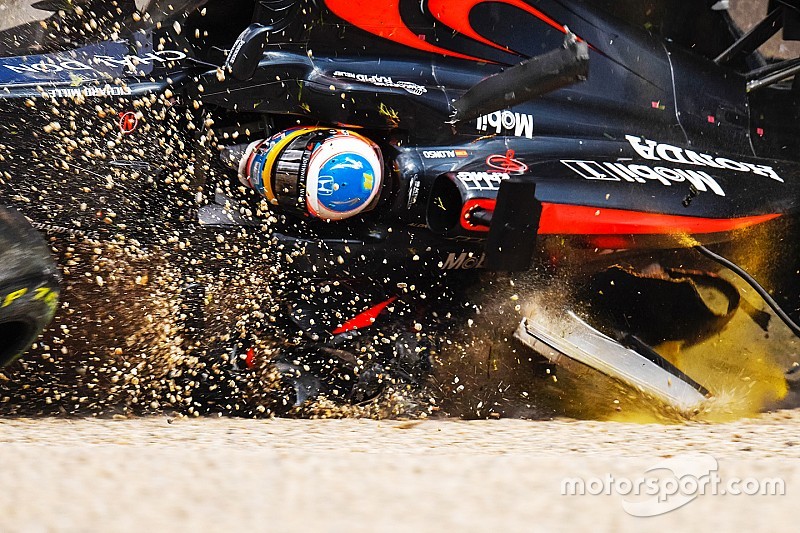 GALERÍA: Los accidentes en la temporada 2016 de F1