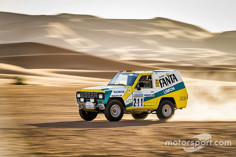 El Nissan Patrol Fanta Limón del Dakar de 1987 vuelve a la vida
