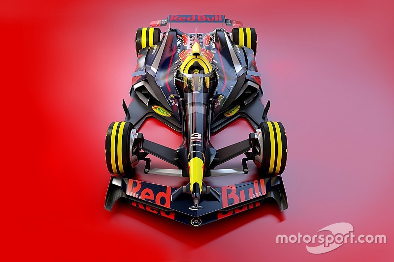 Galeri: Konsep desain F1 2030 – Red Bull