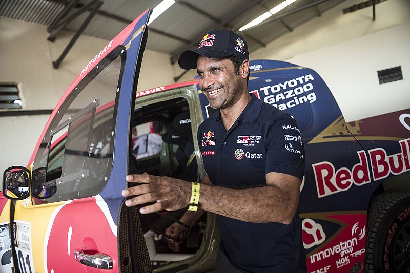 Al-Attiyah komt goed weg na brandje: