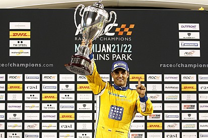 Montoya gana la Carrera de Campeones en su debut