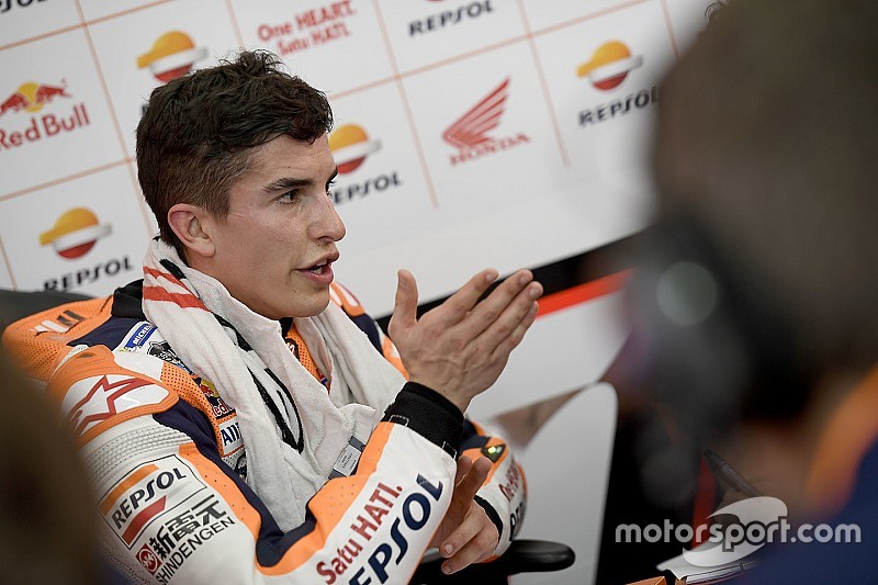 Márquez: “Los problemas, mejor ahora que en temporada”