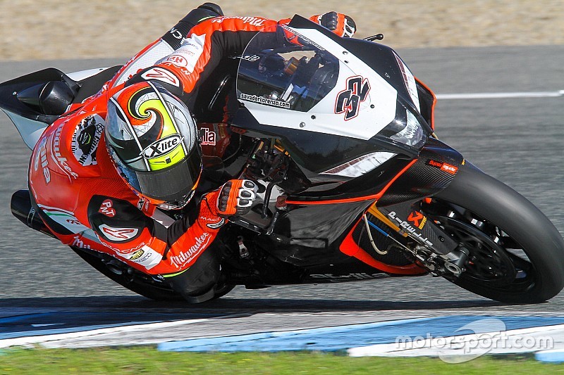 Milwaukee ne pouvait pas espérer mieux avec la nouvelle Aprilia