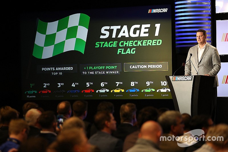 NASCAR revela el formato de etapas de carrera