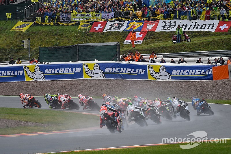 La posible lluvia hace aún más impredecible el GP de Alemania de MotoGP