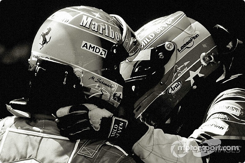 Alonso: Schumacher foi muito rápido e intimidador às vezes