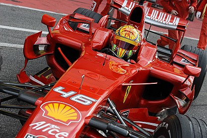 Valentino Rossis Formel-1-Tests: Michael Schumacher konnte es nicht fassen