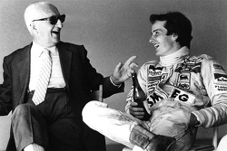 Enzo Ferrari und Gilles Villeneuve