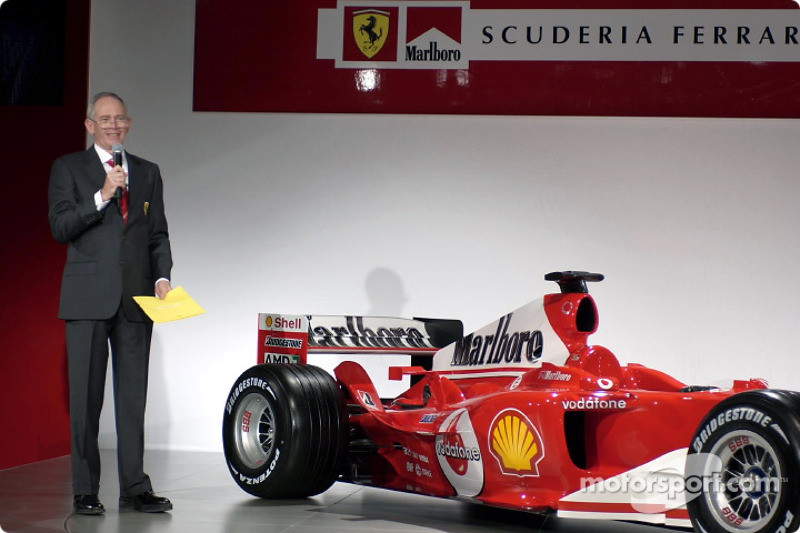 Рорі Бірн представляє Ferrari F2004