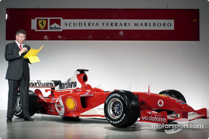 Росс Браун представляє Ferrari F2004