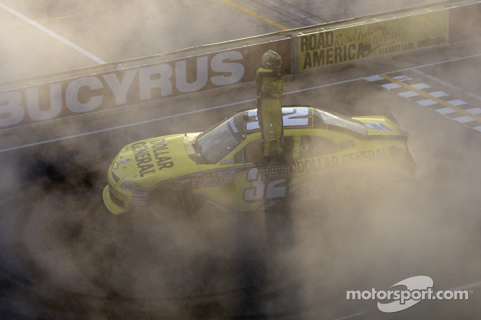 Race winner Reed Sorenson