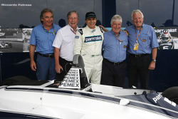 Nelson Piquet, Charlie Whiting, en Herbie Blash