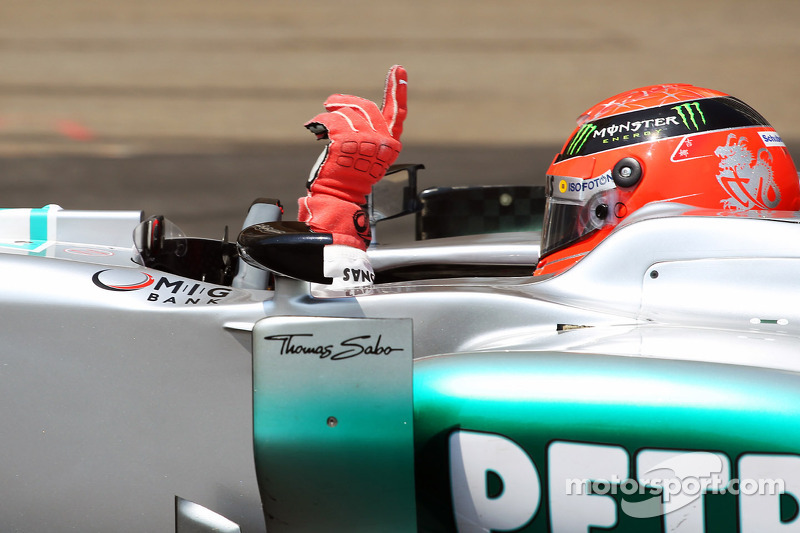 La que fue, pero no subió por sanción: Mónaco 2012, Mercedes F1 W03