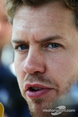 Sebastian Vettel, Red Bull Racing on the grid