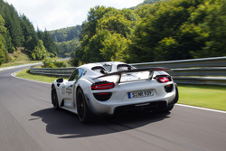 Porsche 918 op de Nordschleife