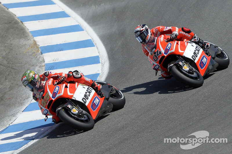 Andrea Dovizioso, Ducati Team and Nicky Hayden, Ducati Team