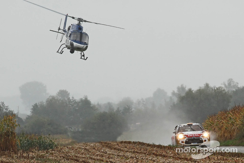 Daniel Sordo and Carlos del Barrio, Citroen DS3 WRC, Citroën Total Abu Dhabi World Rally Team