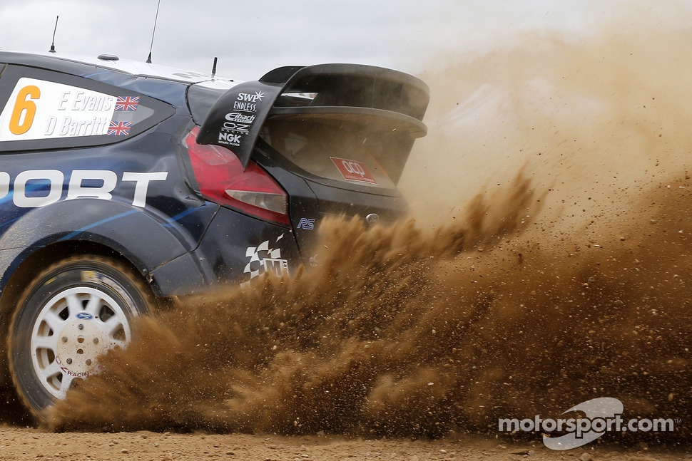 Elfyn Evans and Daniel Barrit, M-Sport Ford Fiesta WRC