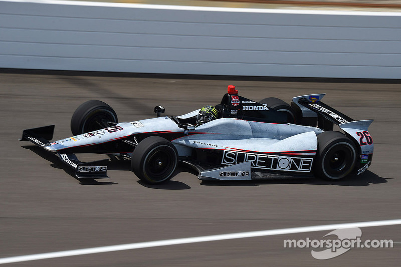 Kurt Busch was an outstanding rookie in his one-off outing for Andretti Autosport Honda at the 2014 Indy 500.