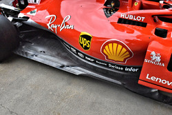 Ferrari SF71H, dettaglio del fondo
