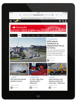 Preview of the Motorsport.com Generation 5 website