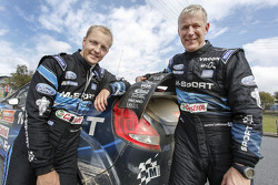 米克·海沃宁和Jarmo Lehtinen, M-Sport福特嘉年华 WRC