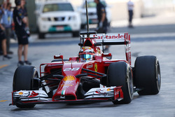 Raffaele Marciello pilota addetto ai test della Ferrari F14-T