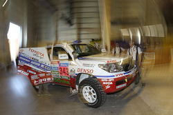 #343 Toyota: Jun Mitsuhashi, Alain Guehennec