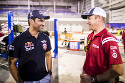 Nasser Al-Attiyah y Geniel de Villiers