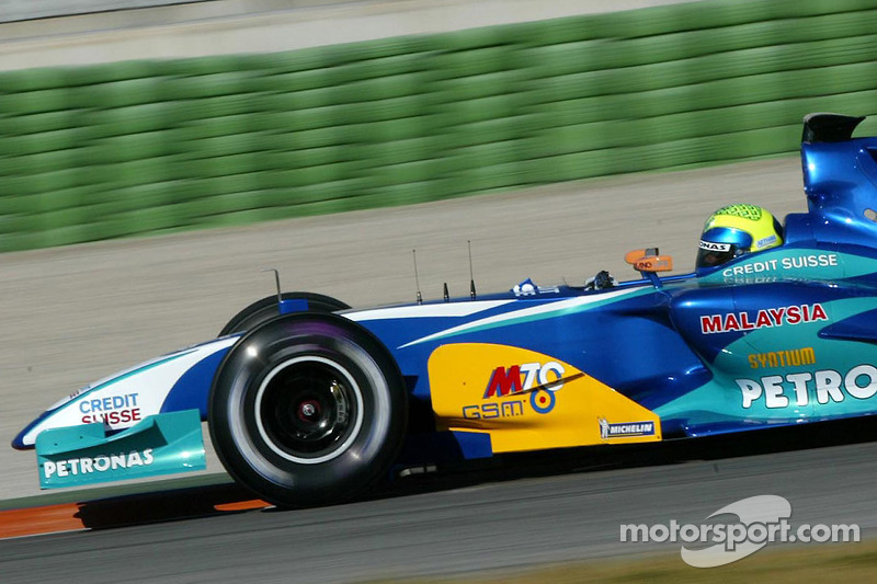 2005: Sauber C24 - 11 puan, şampiyonayı 13. sırada bitirdi