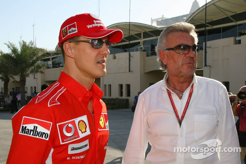 Michael Schumacher i Willi Weber
