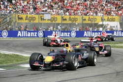 Christian Klien en Scott Speed