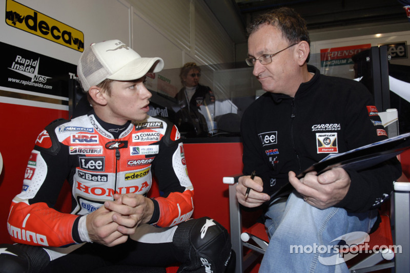 Casey Stoner dan Ramon Forcada.