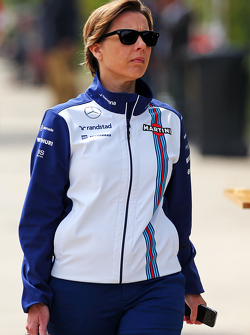 Claire Williams, Delegada en jefe de Williams
