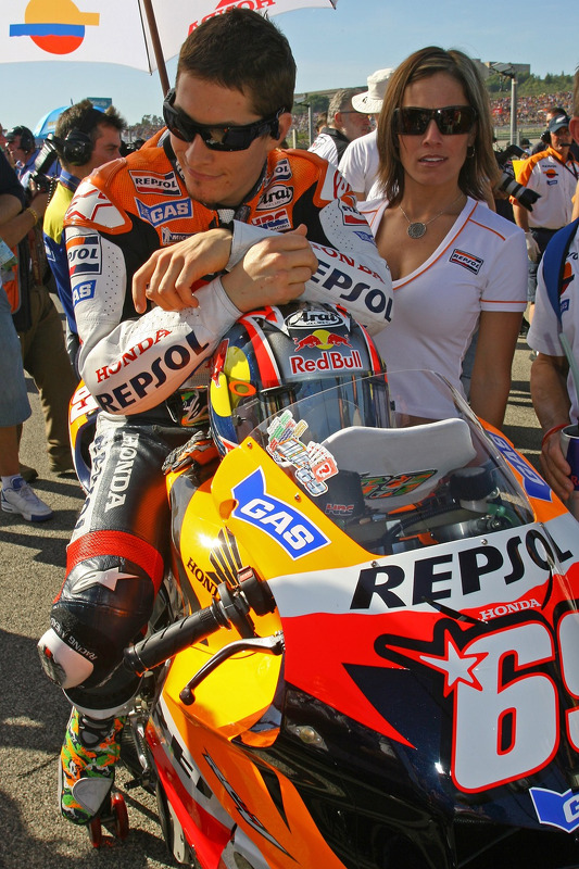 Nicky Hayden and Jenny Hayden