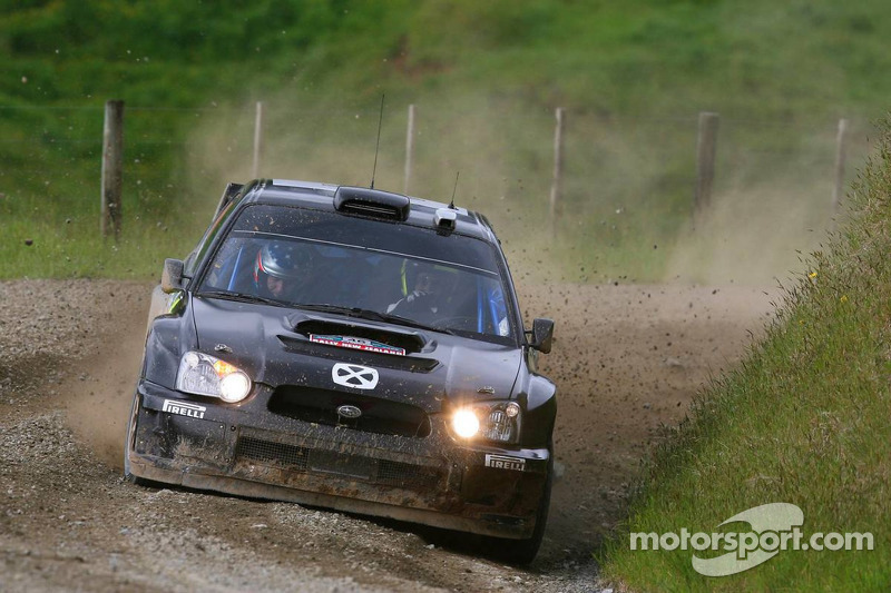 Rallye Neuseeland 2006: Valentino Rossi, Carlo Cassina, Subaru Impreza WRC