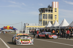 Sergio Alaux, Coiro Dole Racing Chevrolet y Guillermo Ortelli, JP Racing Chevrolet