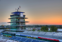 Sonnenaufgang am Indianapolis Motor Speedway