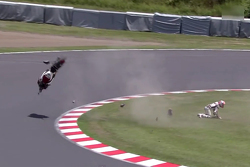 Casey Stoner ha un brutto incidente