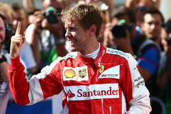 Winnaar Sebastian Vettel, Ferrari