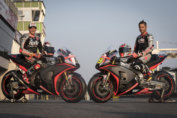Stefan Bradl e Alvaro Bautista, Aprilia Racing Team Gresini