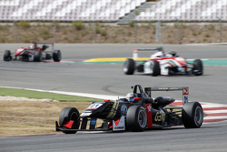 Alexander Albon, Signature Dallara Volkswagen and Felix Rosenqvist, Prema Powerteam Dallara Mercedes