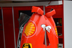 Ferrari SF15T, dettaglio sulle finacate