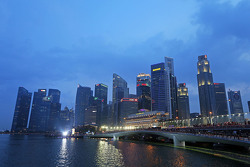 Malerisches Singapur