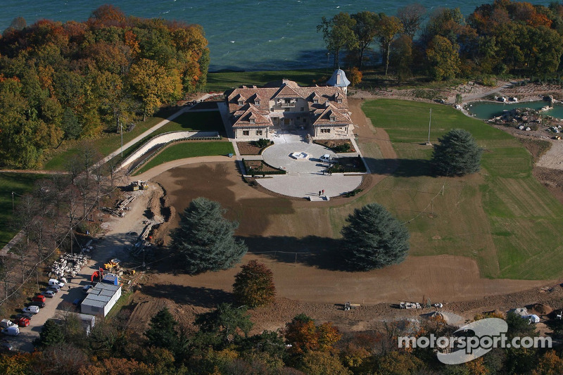 Visit of Michael Schumacher's house in Gland at Visit of Michael