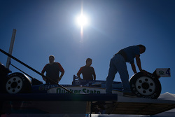 Historischer IndyCar mit Porsche-Motor