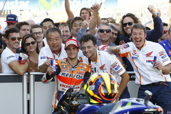 Il secondo classificato Dani Pedrosa, Repsol Honda Team